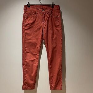 Levi's Burnt Orange Cotton Twill Pants